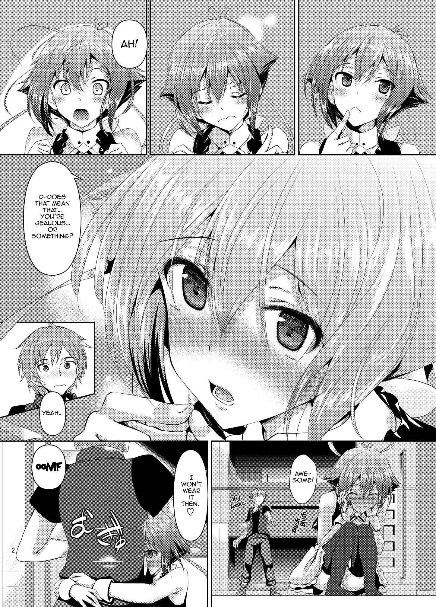 Aquarion Evol Dj - A Book About Flirting With Zessica Chapter 1000 Page 3